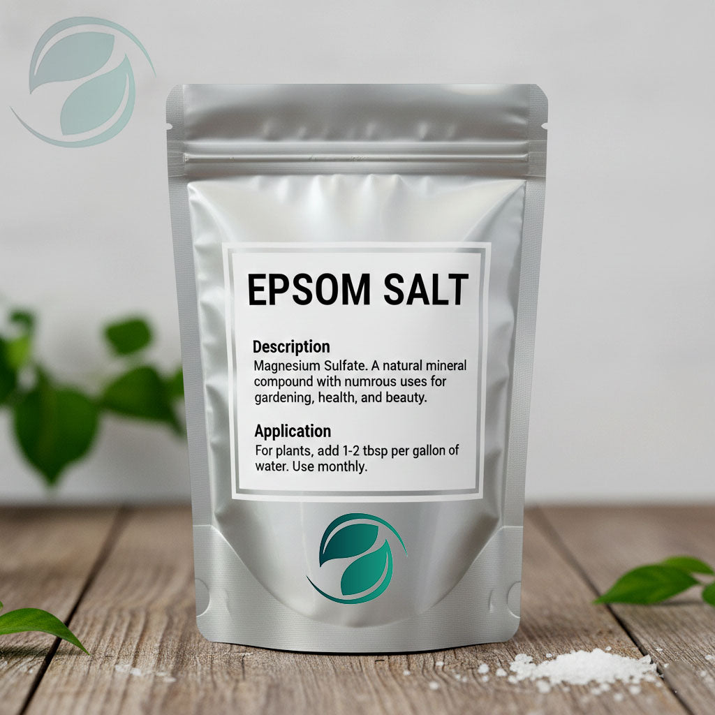 Epsom Salt (Magnesium Sulfate) - Boost Growth, Greener Leaves & Vibrant Blooms