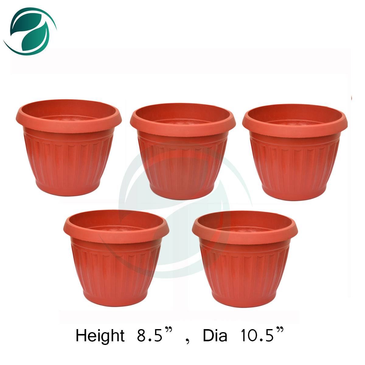 Plastic Pot Large Size Deal of 5