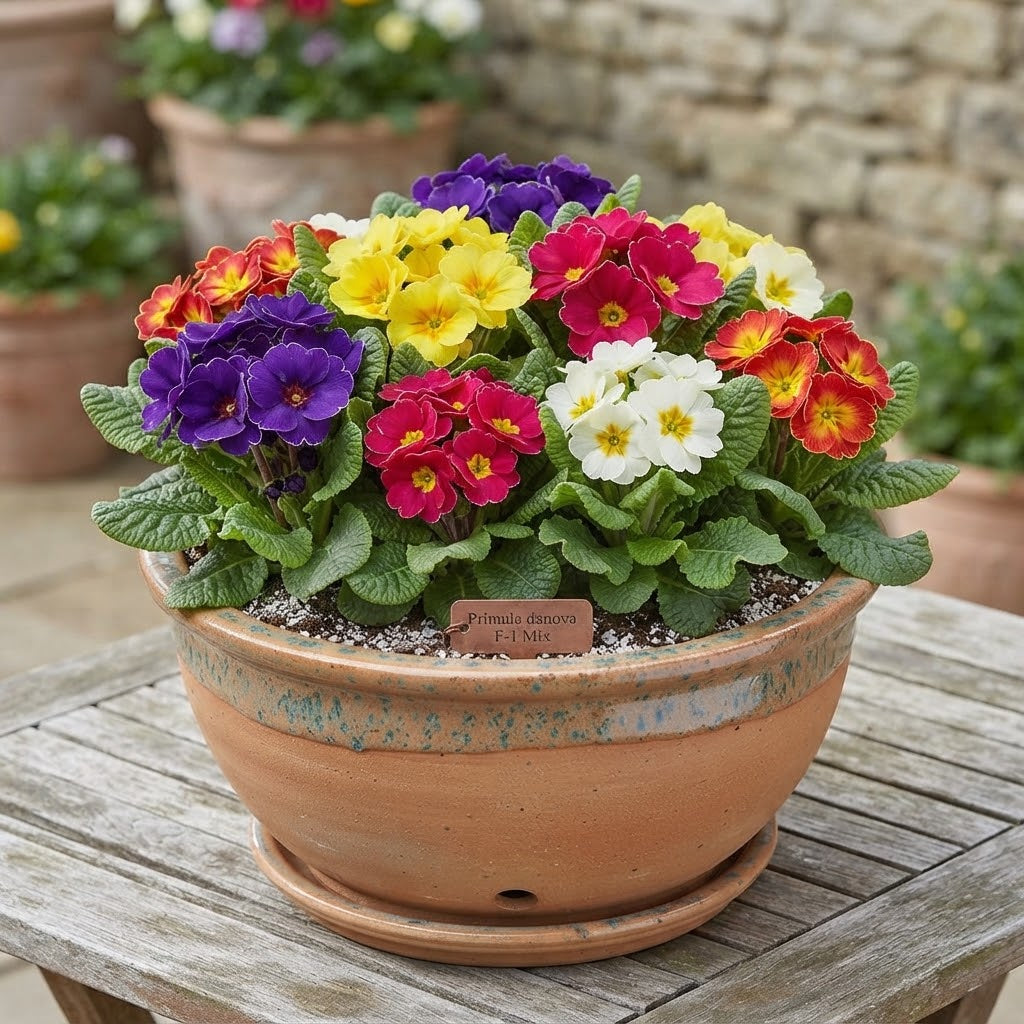 Primula Danova Mix F1 Seeds Online in Pakistan | High Germination