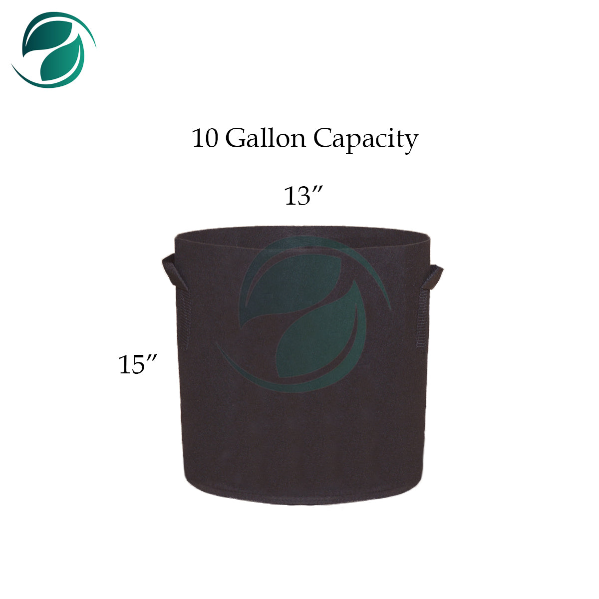 10 Gallon 15"x13" Growbag