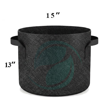 10 Gallon 15"x13" Growbag