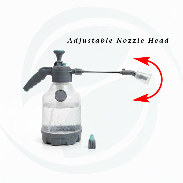 Hand Pressure Sprayer Pump 3L – Dual Nozzle with Side-Fill Port & Pressure Release Valve