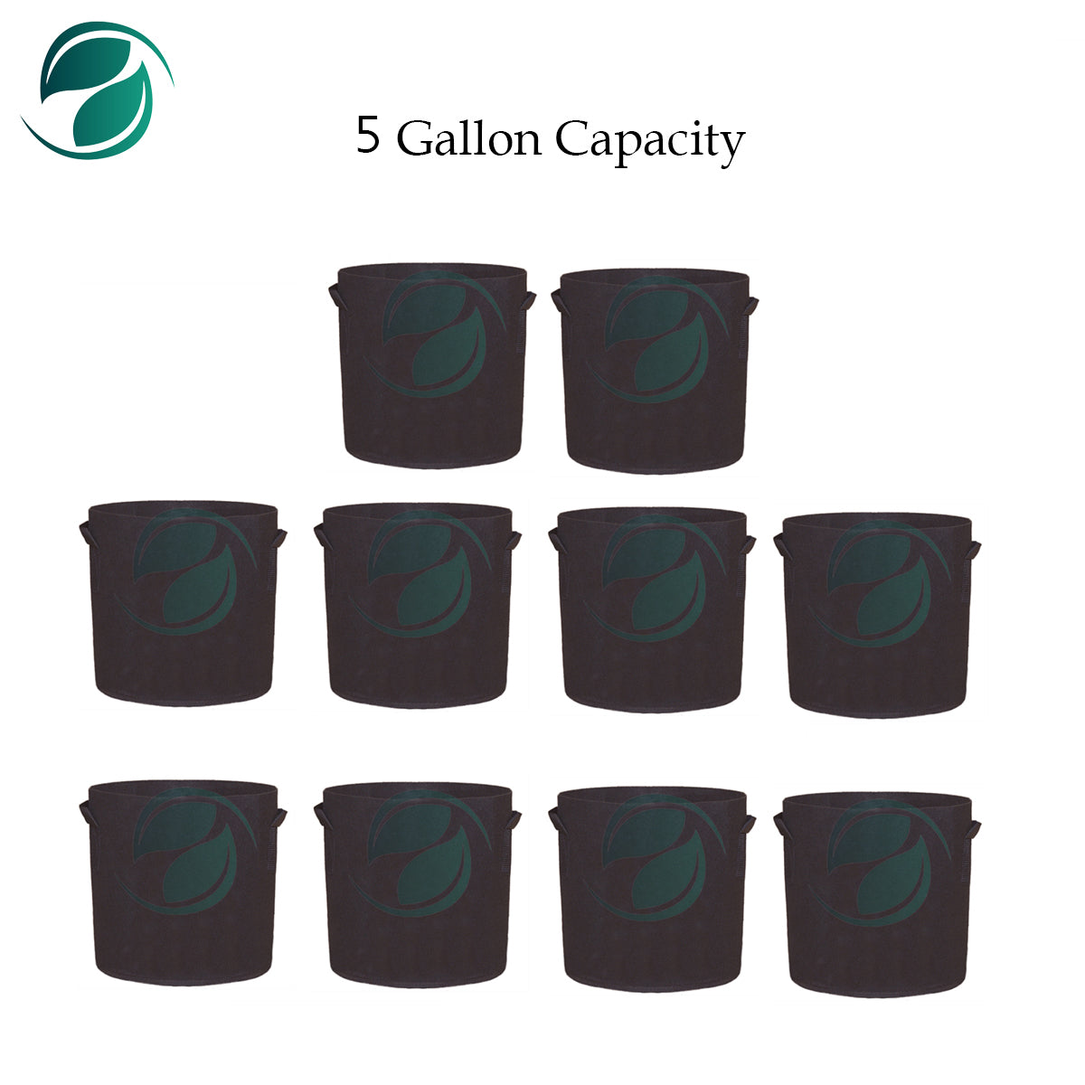 10 Grow Bags Deal of 5 Gallon Capacity