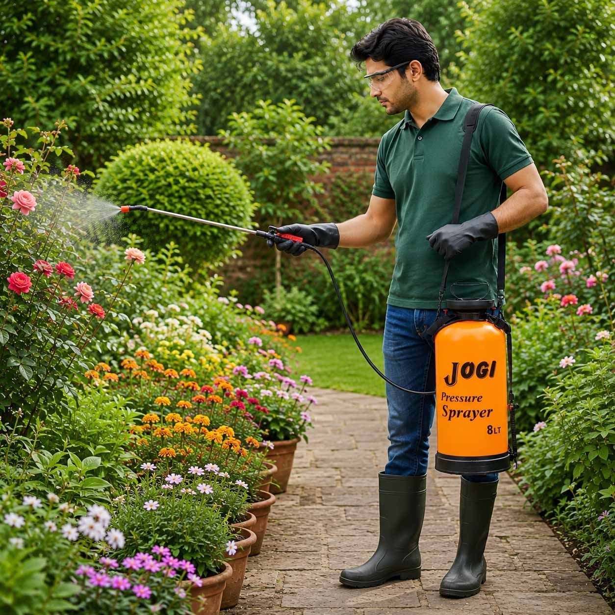 Jogi 8 Liter Pressure Sprayer for Agriculture & Gardening | Best Price in Pakistan