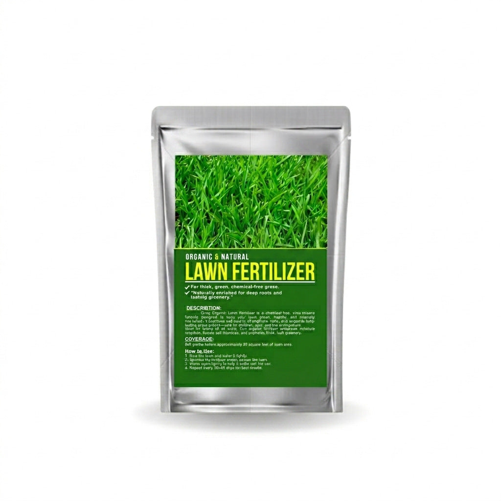 Organic & Natural Lawn Fertilizer (800g) – For Thick, Green & Chemical-Free Grass | Pet & Kid-Safe