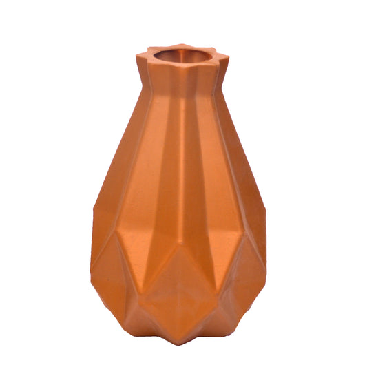 High Quality Hard Plastic Vase / Guldan - Dimond Shape