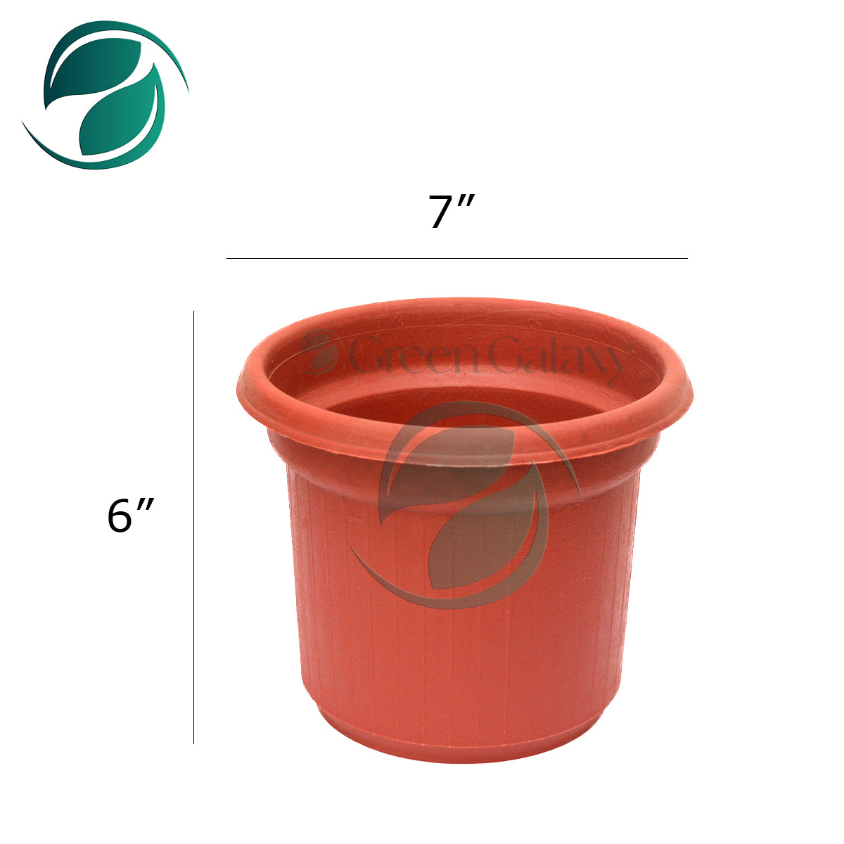Small Size 7" Plastic Pot
