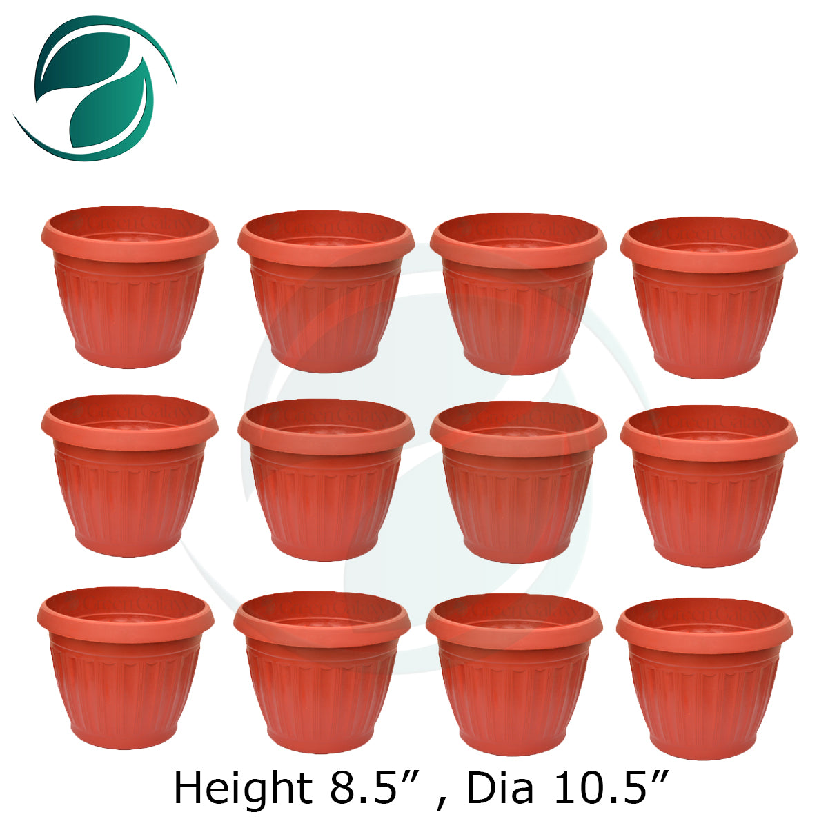 Plastic Pot Large Size Deal of 12