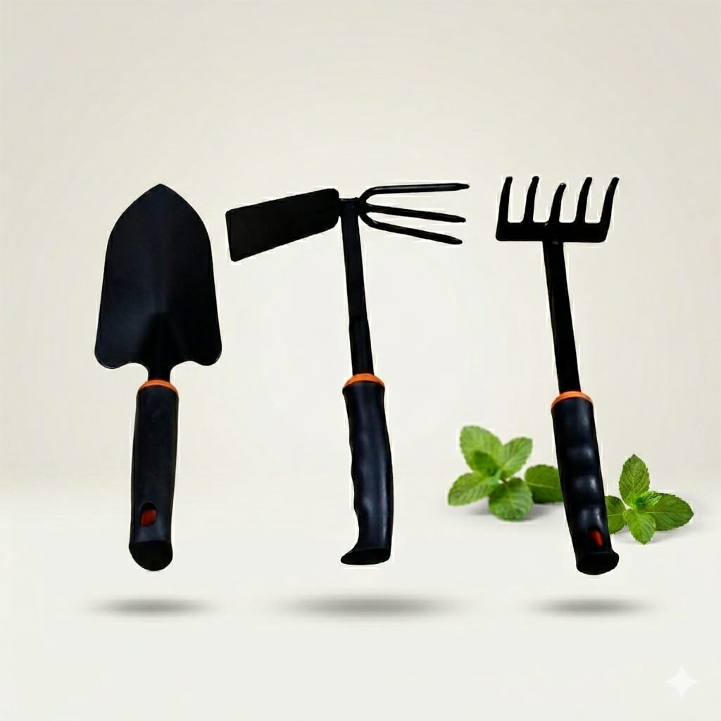 Best Gardening Tools Set | Professional Home Garden Kit | Hand Trowel, Rake & Cultivator