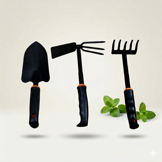 Best Gardening Tools Set | Professional Home Garden Kit | Hand Trowel, Rake & Cultivator