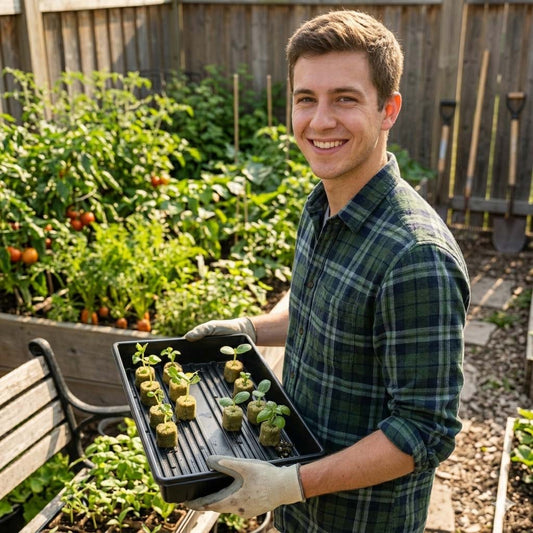 Hydroponic Seed Starter Tray for Kitchen Gardening – Durable & Reusable