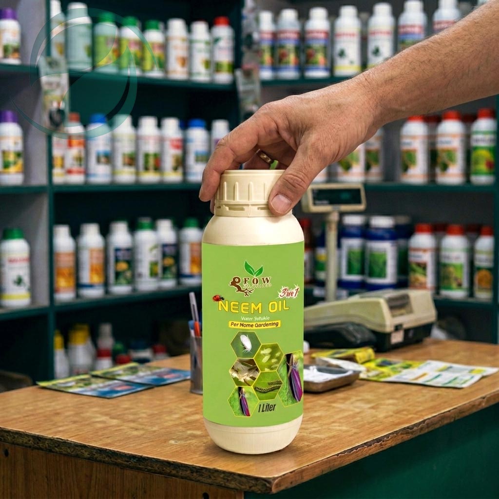 Organic Neem Oil Spray for Plants 100ml: Natural Fungicide and Pesticide