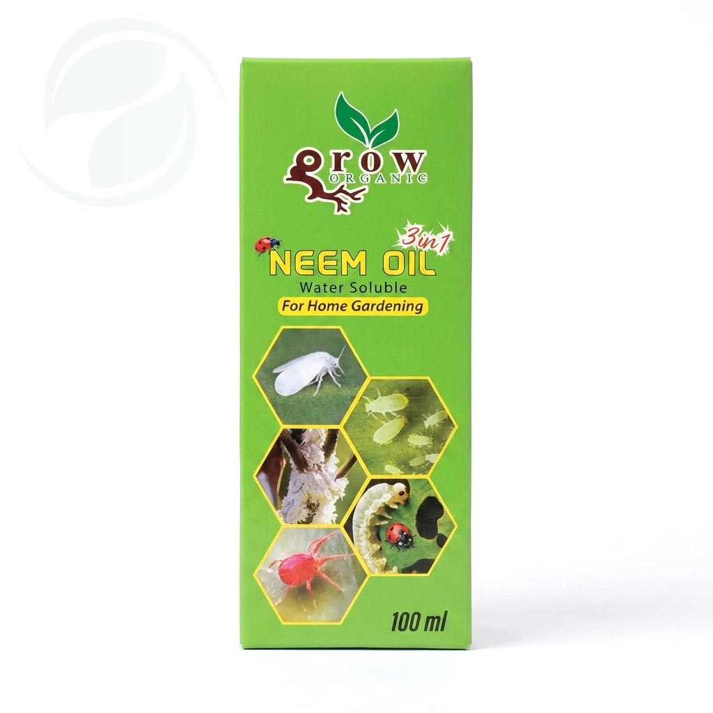 Organic Neem Oil Spray for Plants 100ml: Natural Fungicide and Pesticide