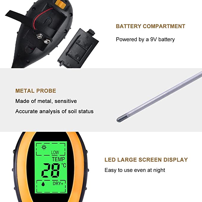 Digital 4-in-1 PH Meter