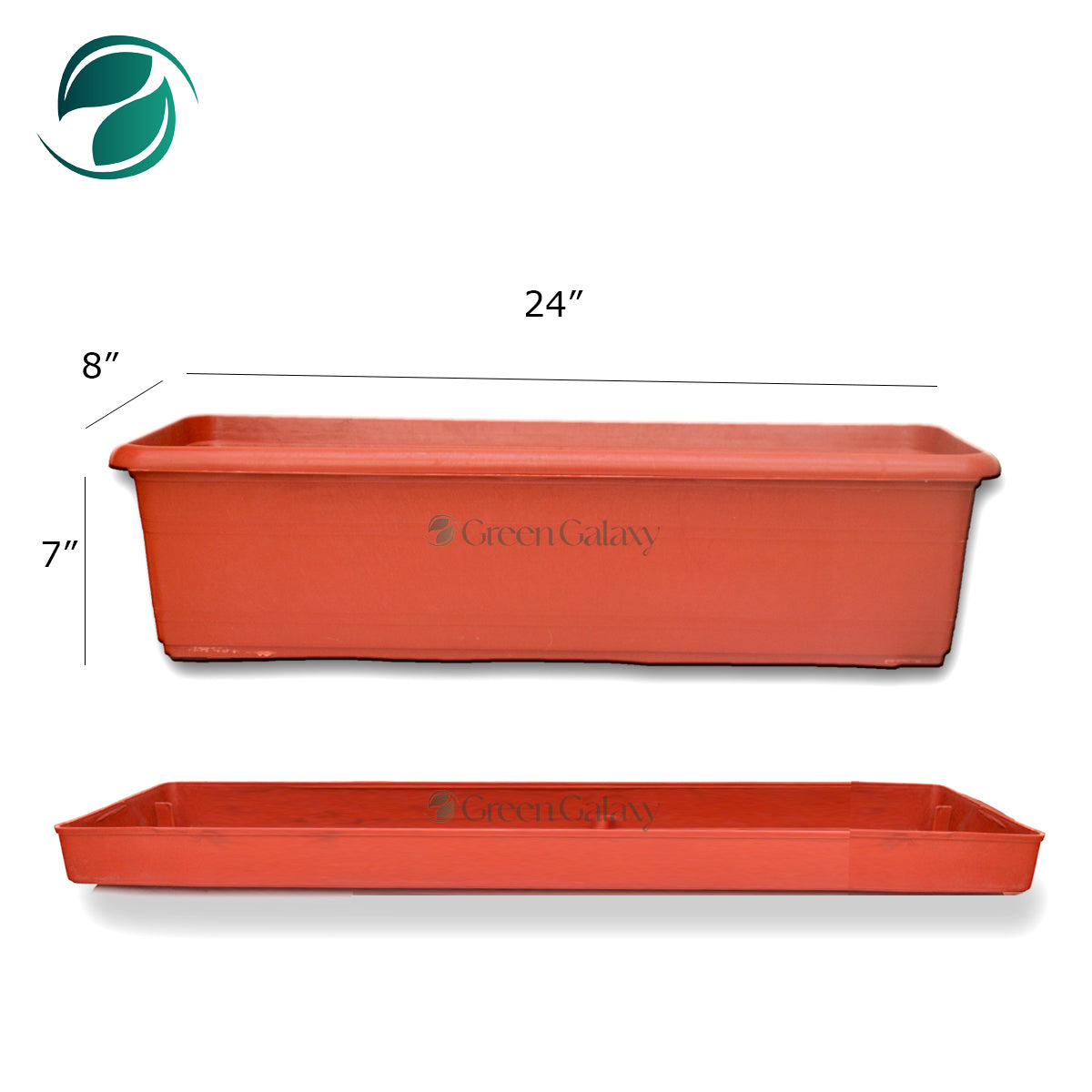 Plastic Rose Bed (Kiyari) 24" Length